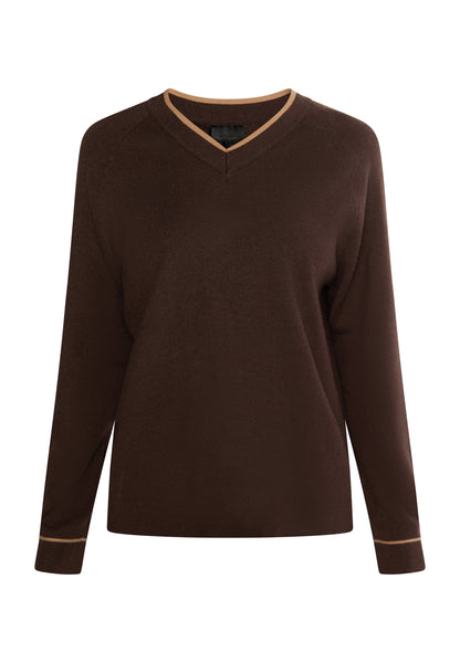 DreiMaster Klassik Damen-Strickpullover Acalmar