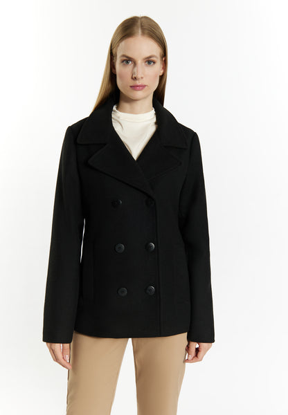 DreiMaster Klassik Women's Wool Blend Pea Coat DreiMaster Klassik
