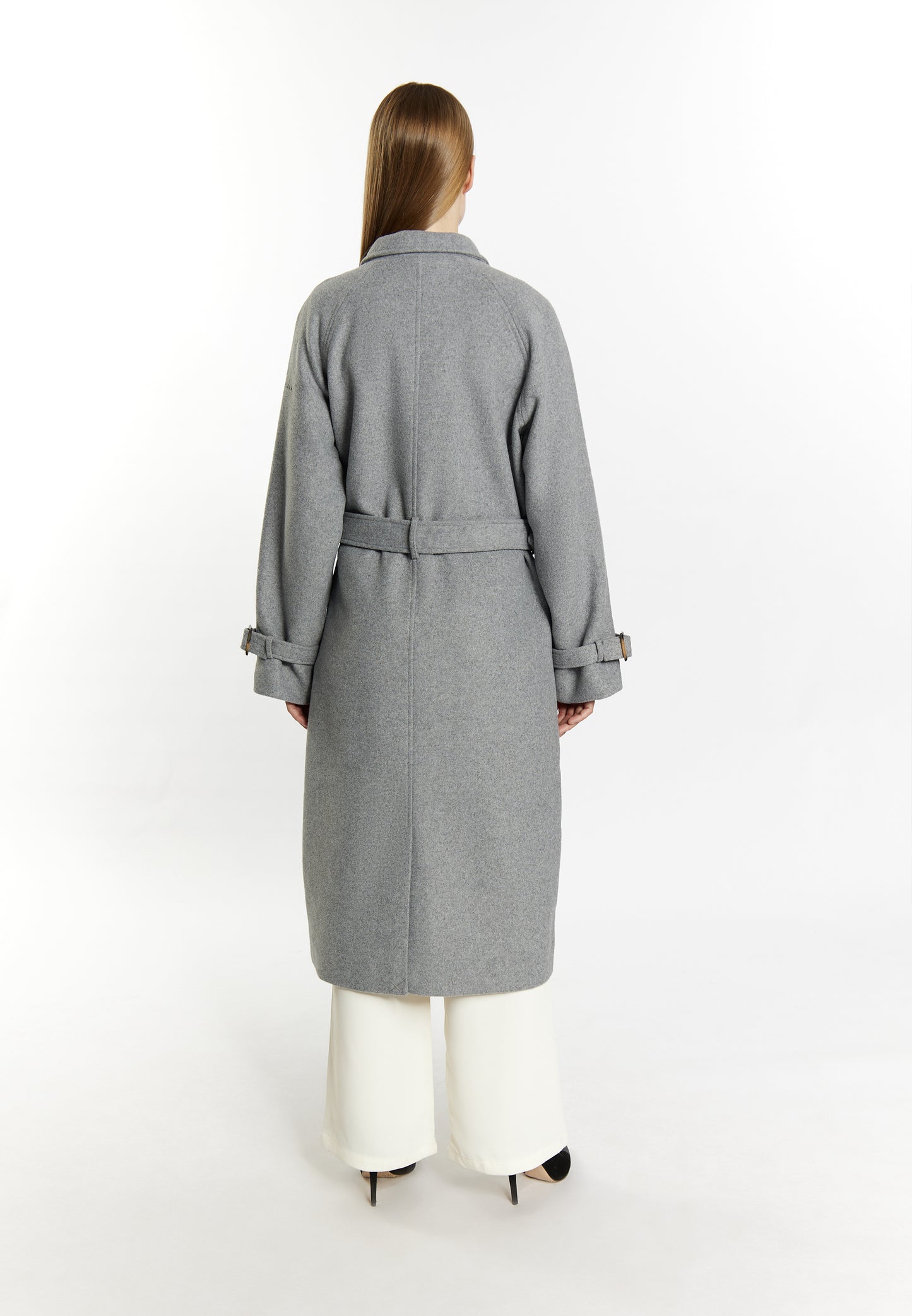 Dreimaster Klassik Women's Transitional Coat Made Of Wool Blend Dreimaster Klassik