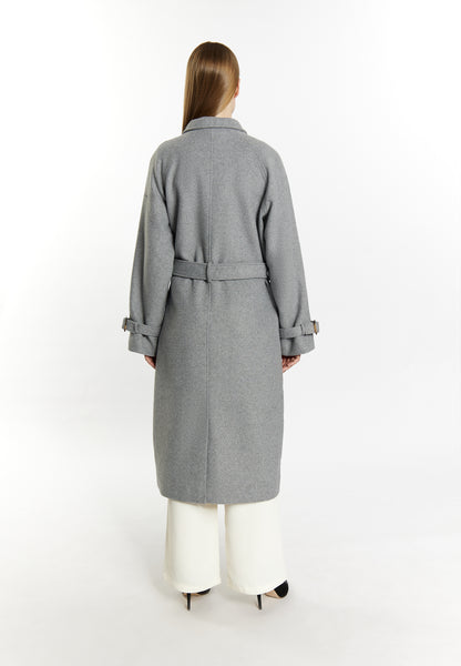 Dreimaster Klassik Women's Transitional Coat Made Of Wool Blend Dreimaster Klassik