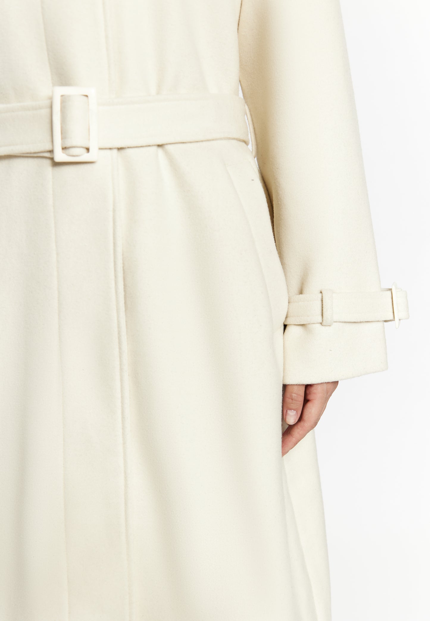 DreiMaster Klassik Women's Transitional Coat Made Of Wool Blend - Schmuddelwedda Shop