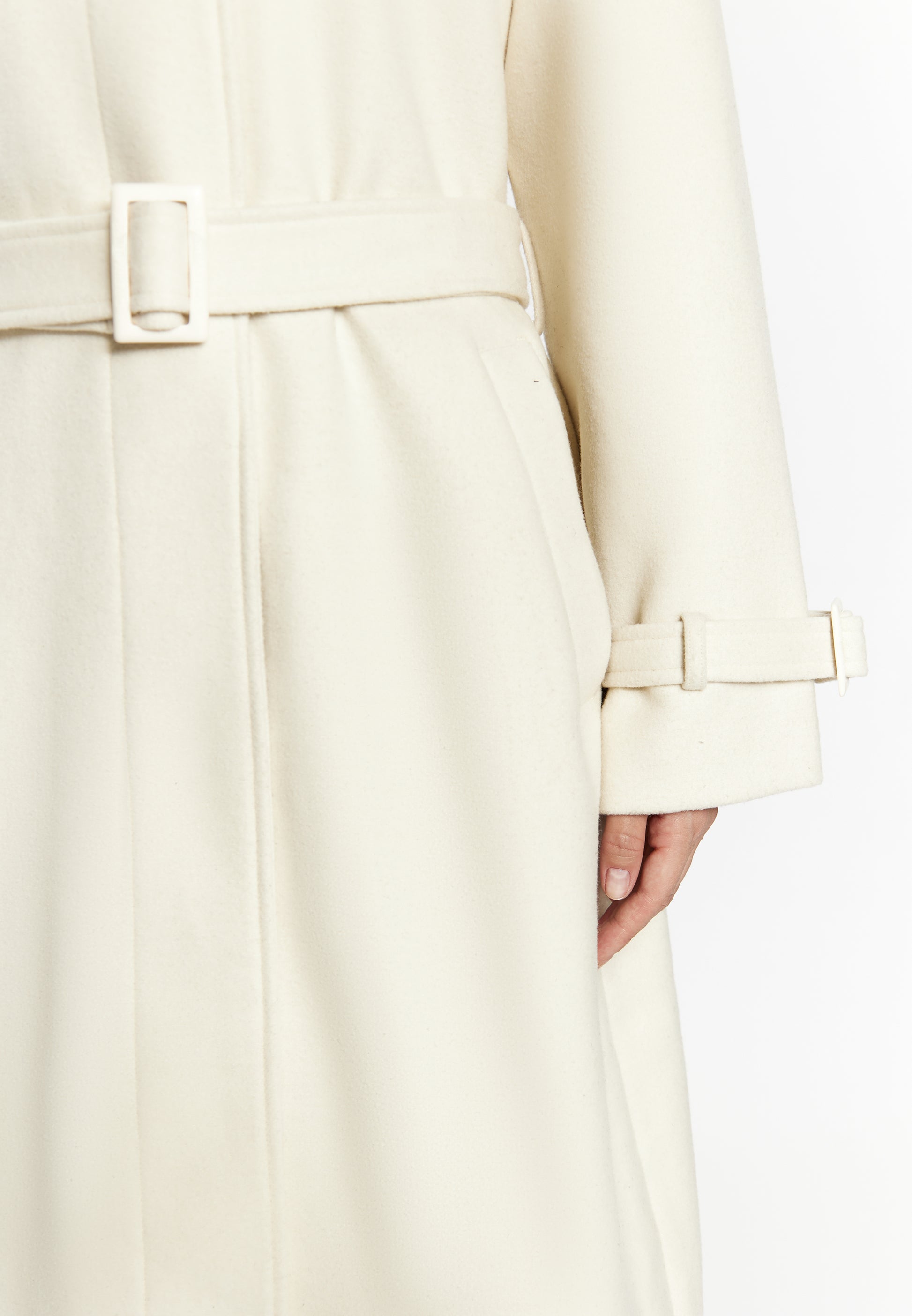 DreiMaster Klassik Women's Transitional Coat Made Of Wool Blend - Schmuddelwedda Shop