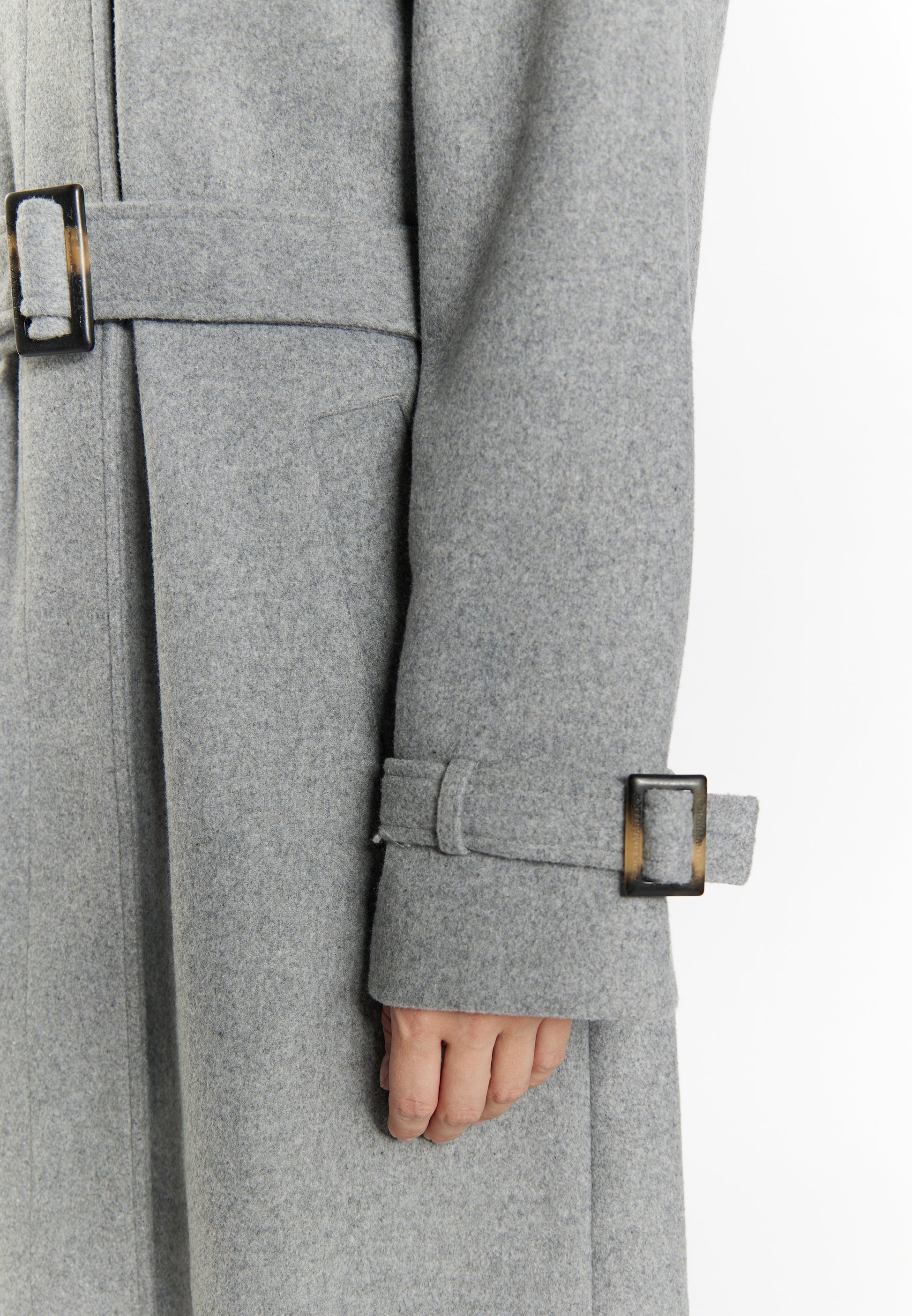 Dreimaster Klassik Women's Transitional Coat Made Of Wool Blend Dreimaster Klassik