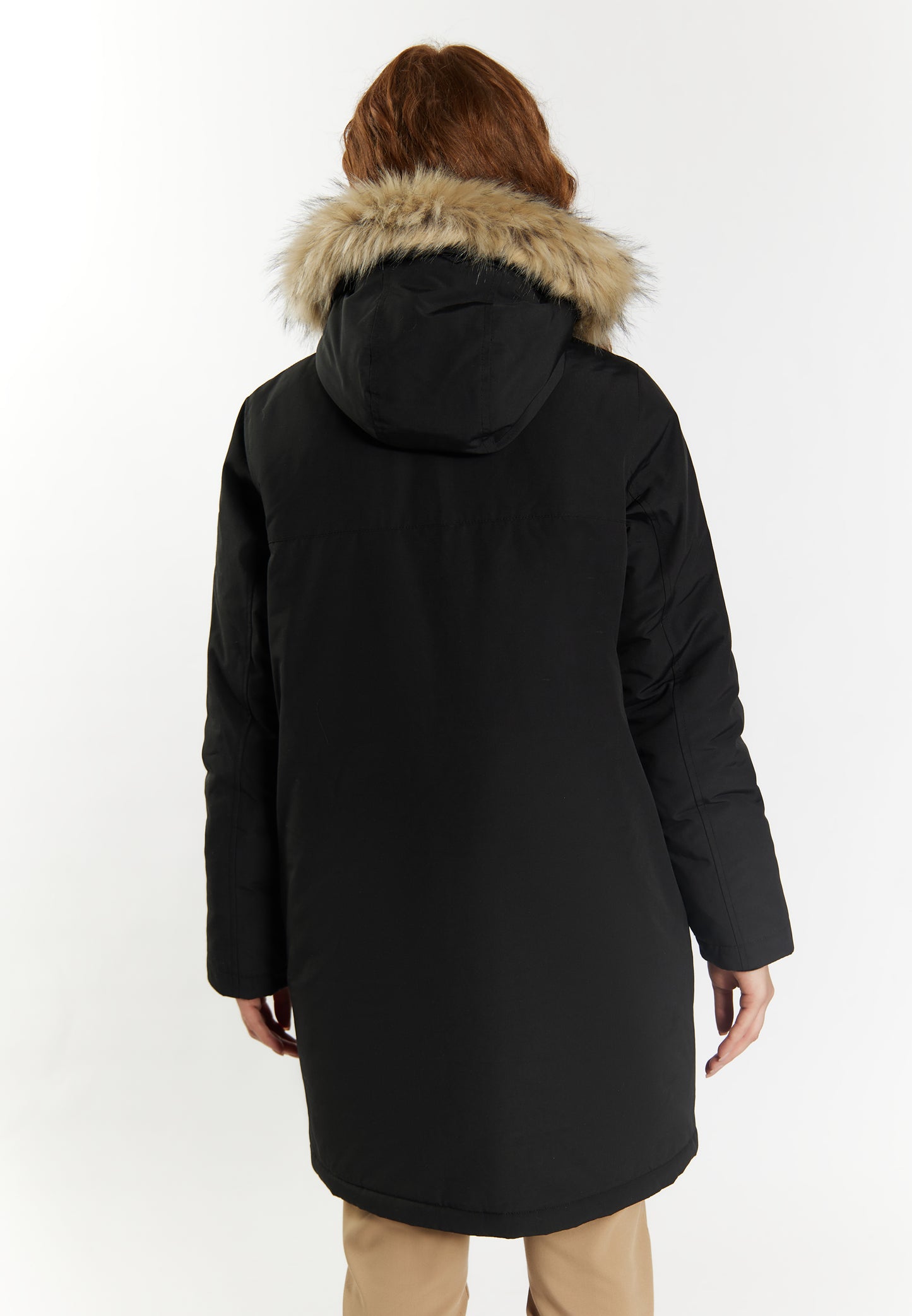 Winterparka mit Kunstfell