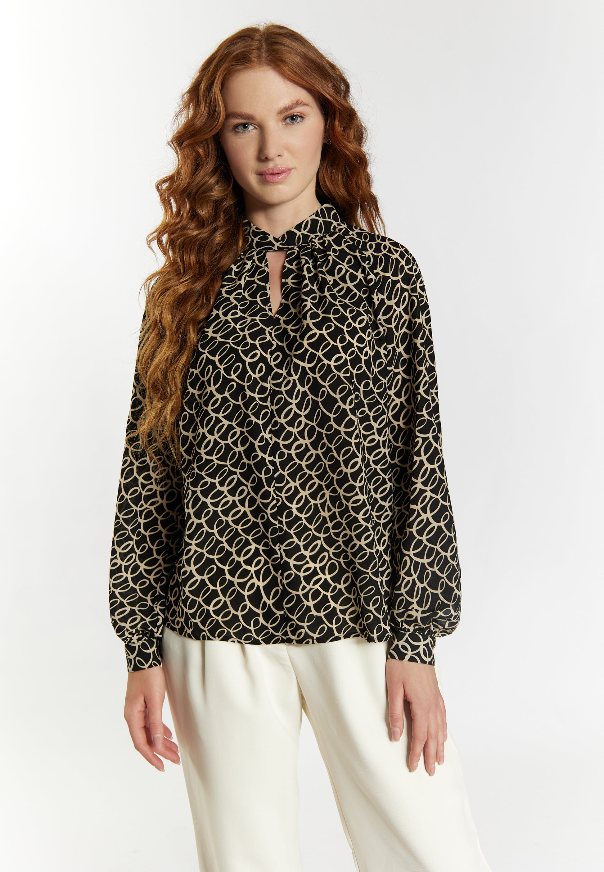 DreiMaster Klassik Women's Long Sleeve Blouse - Schmuddelwedda Shop