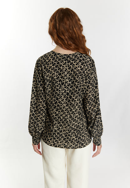 DreiMaster Klassik Women's Long Sleeve Blouse - Schmuddelwedda Shop