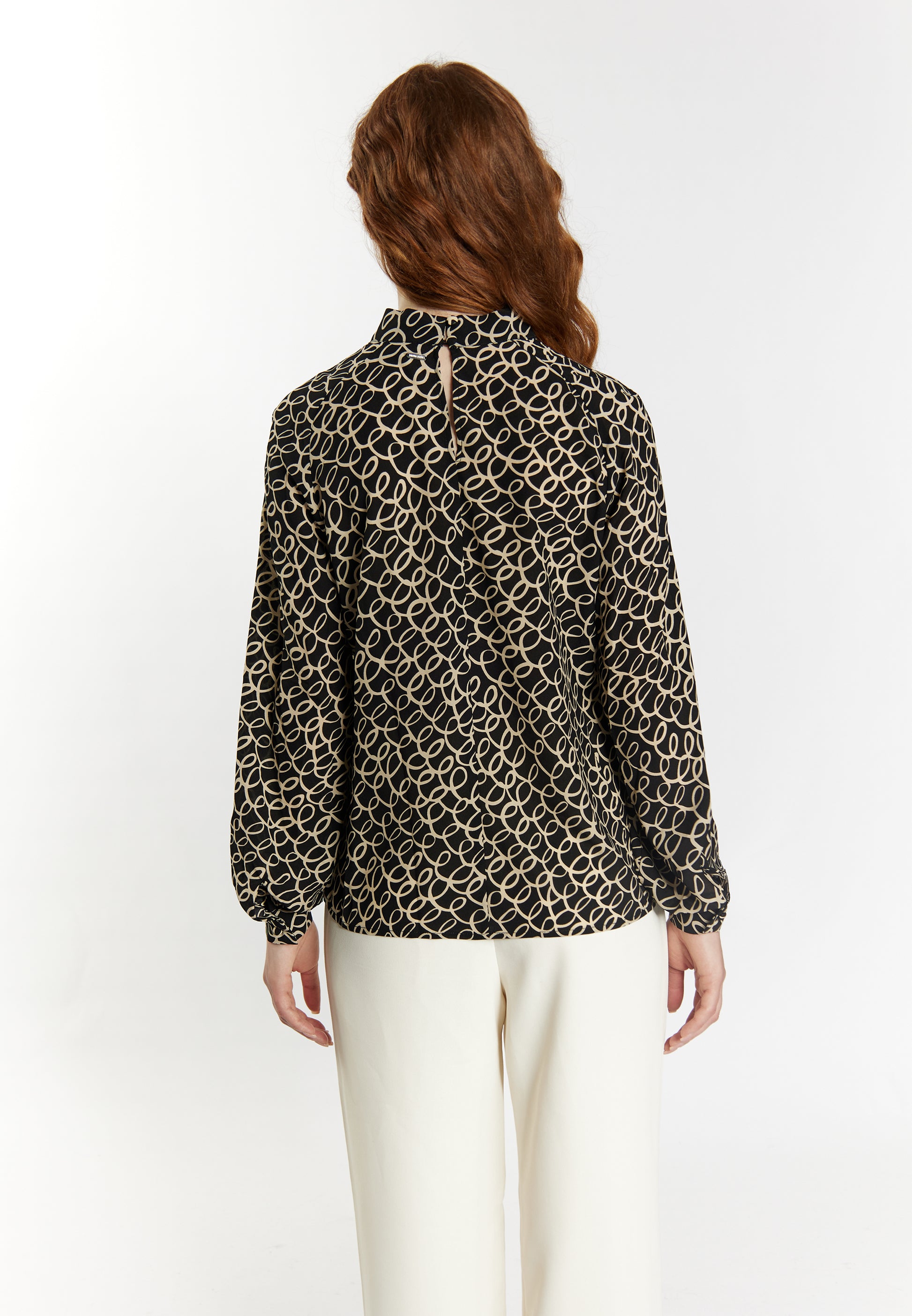DreiMaster Klassik Women's Long Sleeve Blouse - Schmuddelwedda Shop