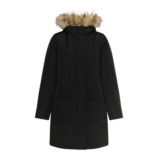 Winterparka mit Kunstfell
