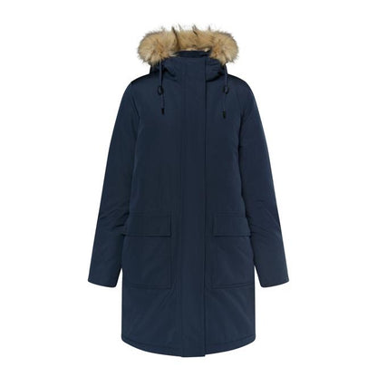 Winterparka mit Kunstfell