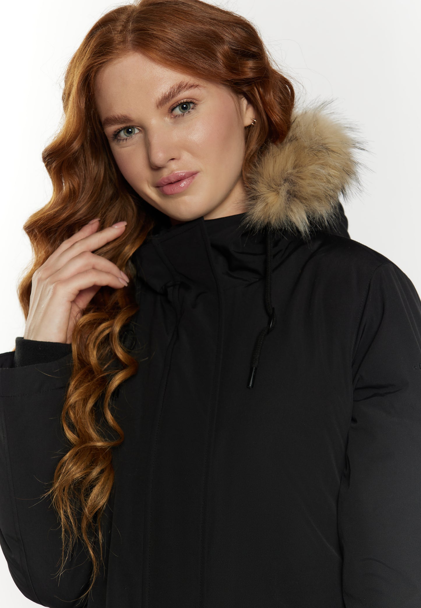 DreiMaster Klassik Women's Winter Parka With Faux Fur DreiMaster Klassik