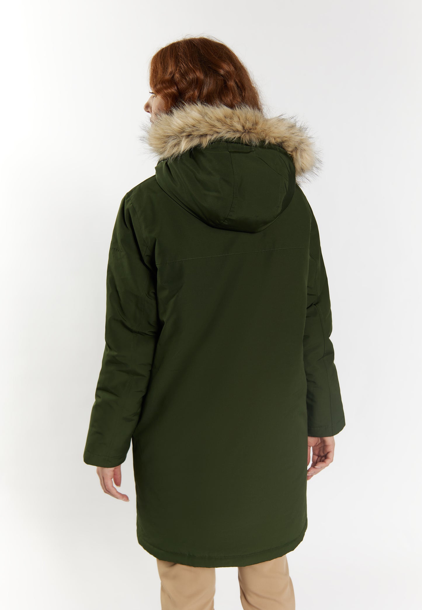 DreiMaster Klassik Women's Winter Parka With Faux Fur - Schmuddelwedda Shop