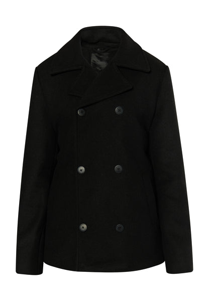 DreiMaster Klassik Men's Wool Blend Pea Coat - Schmuddelwedda Shop