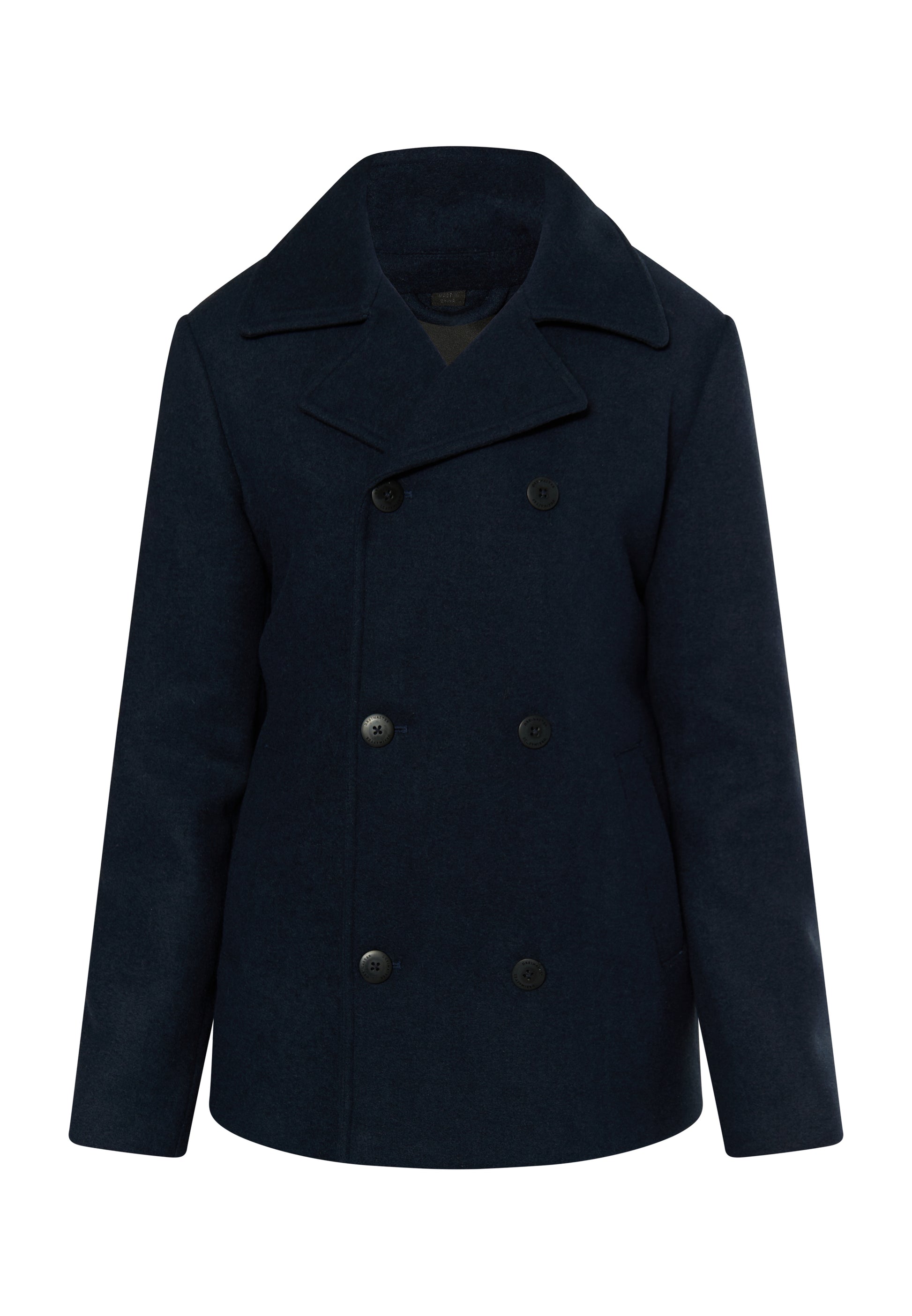 DreiMaster Klassik Men's Wool Blend Pea Coat - Schmuddelwedda Shop