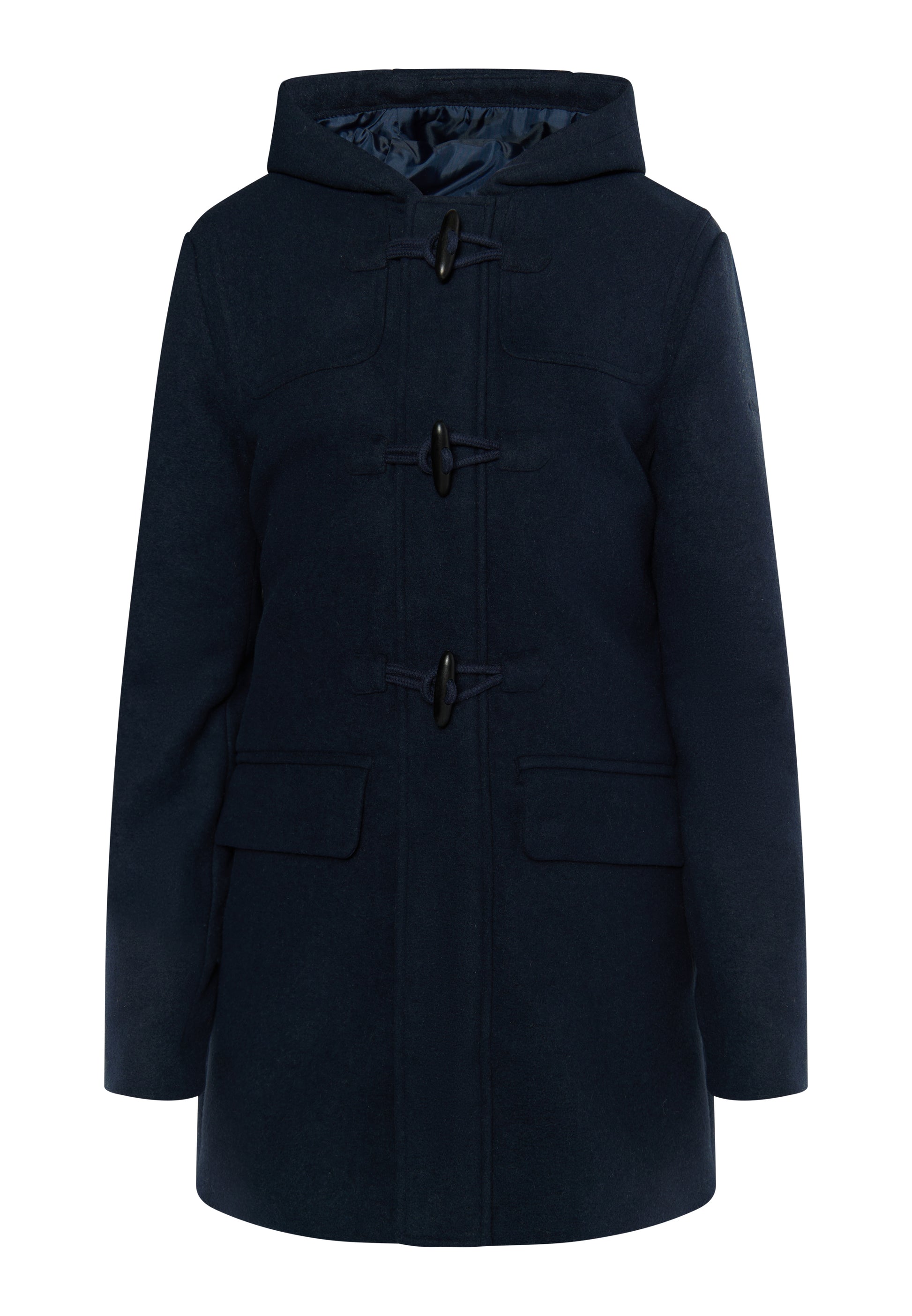 Dreimaster Klassik Men's Transitional Coat Made Of Wool Blend - Schmuddelwedda Shop