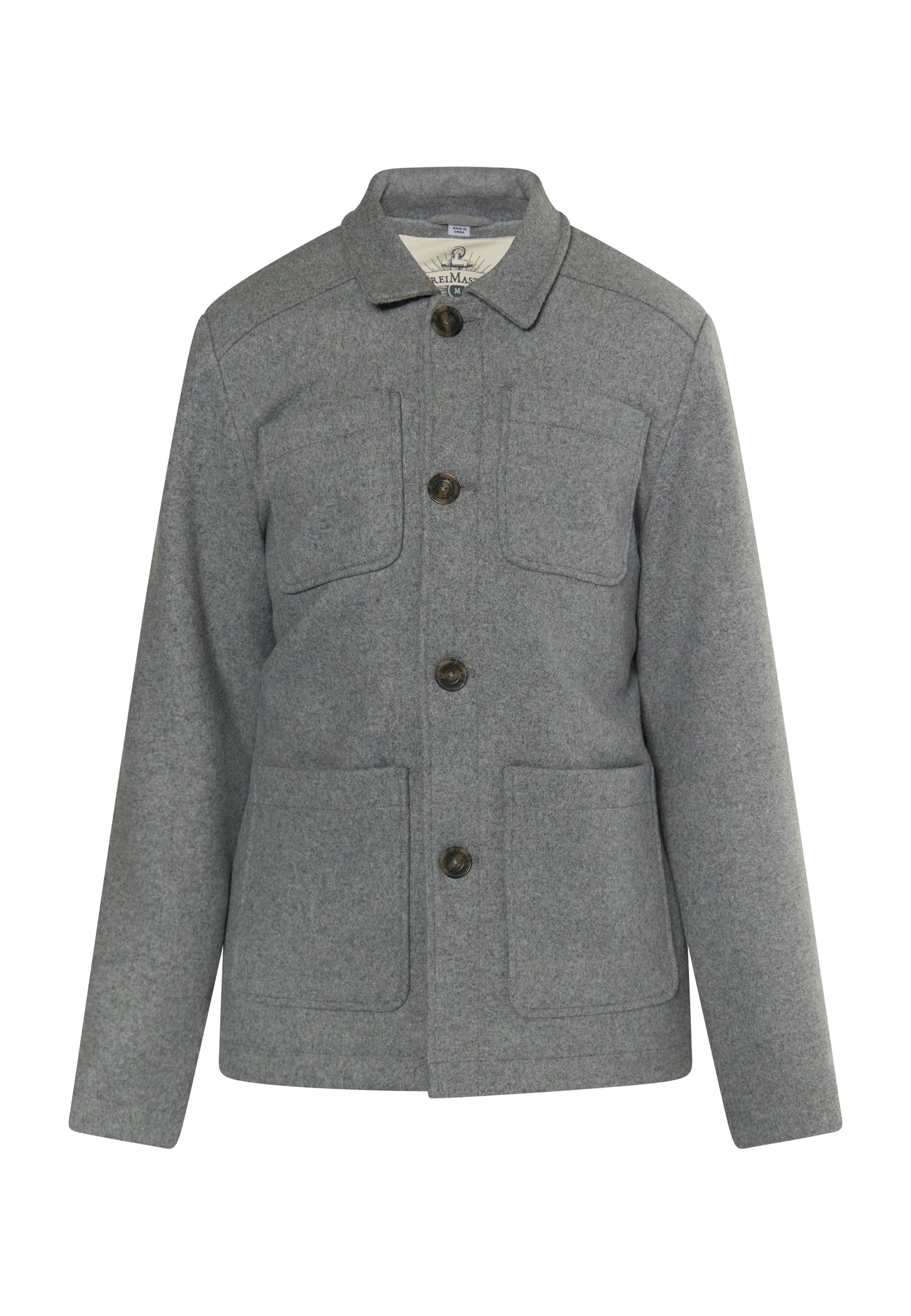 Dreimaster Vintage Men's Transitional Jacket Made From A Wool Blend