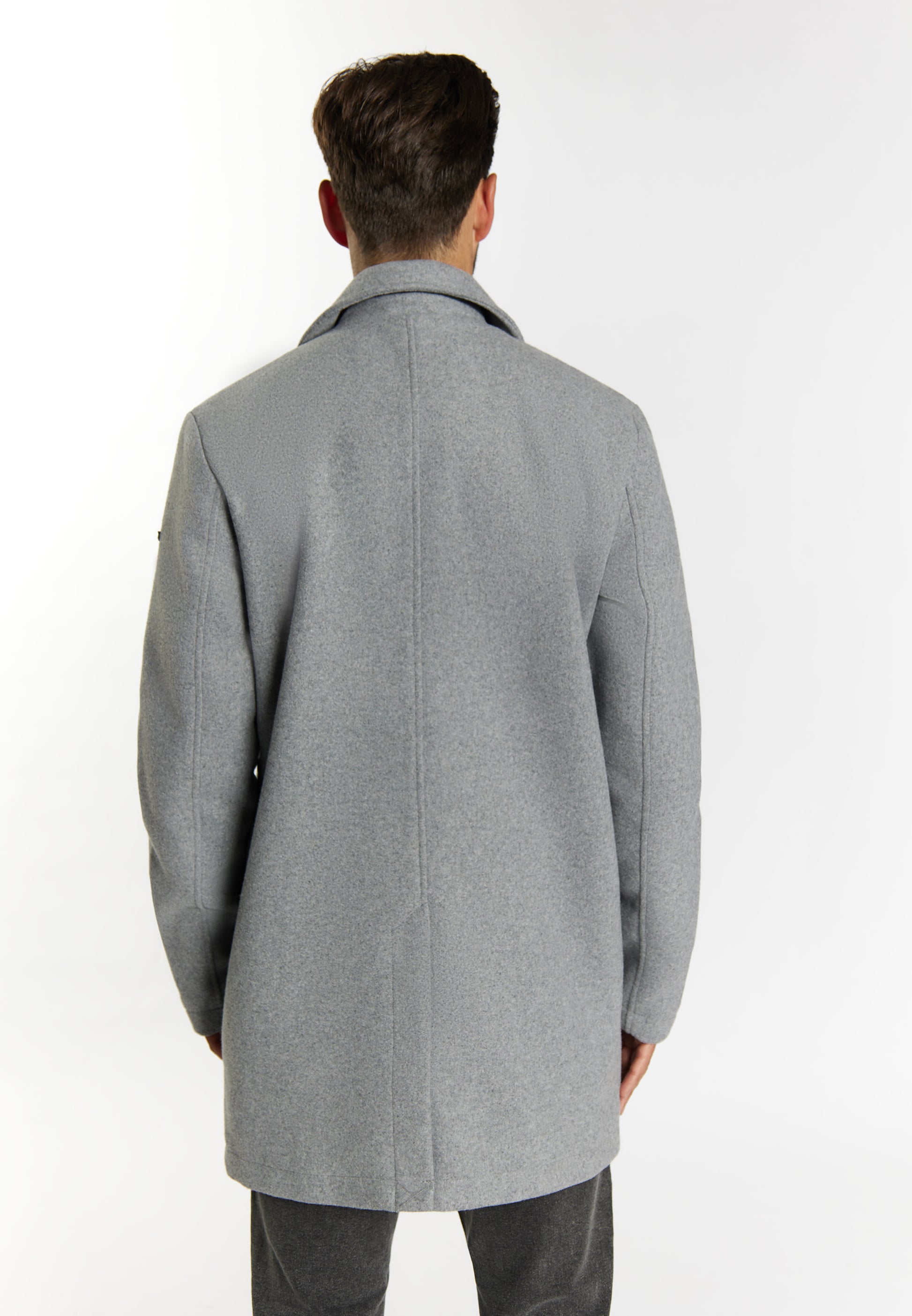 DreiMaster Vintage Herren-Kurzmantel aus Wollgemisch