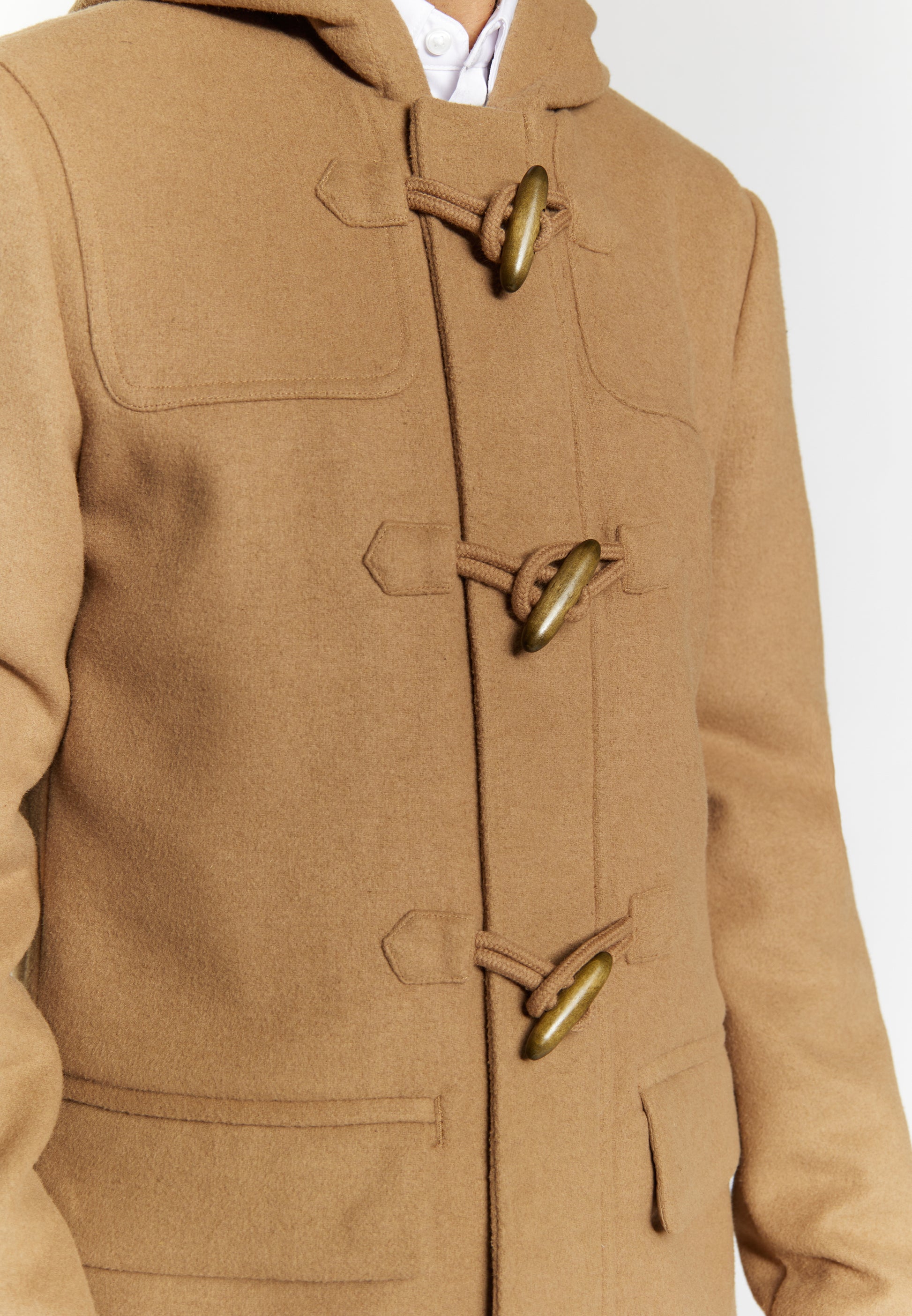 Dreimaster Klassik Men's Transitional Coat Made Of Wool Blend - Schmuddelwedda Shop