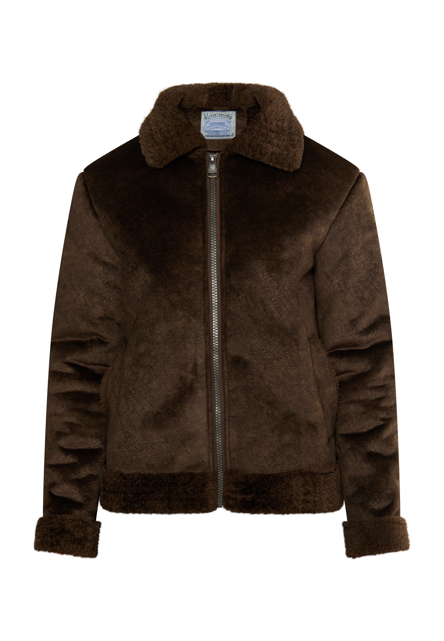 DreiMaster Vintage Herren Übergangsjacke aus Kunstpelz