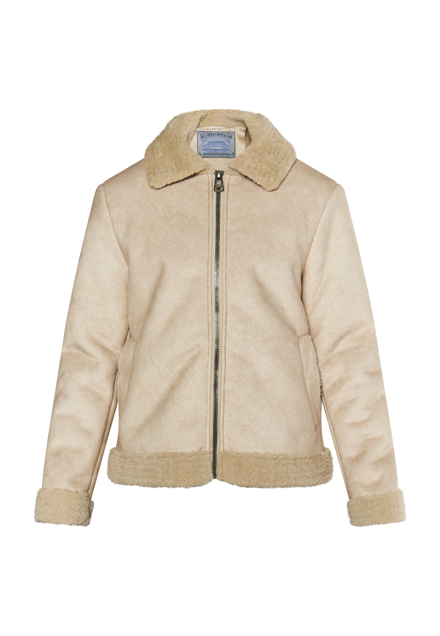 DreiMaster Vintage Herren Übergangsjacke aus Kunstpelz