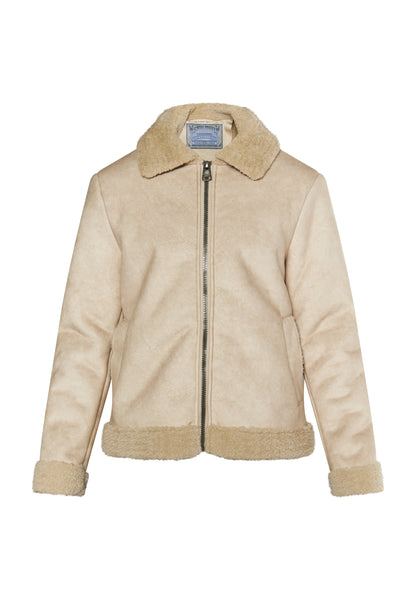 DreiMaster Vintage Herren Übergangsjacke aus Kunstpelz