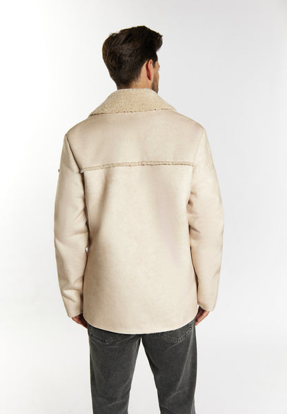 Übergangsjacke aus Fellimitat