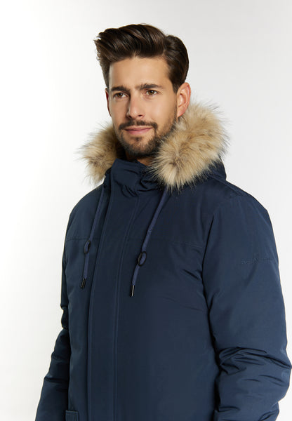 DreiMaster Klassik Men's Winterjacke mit Webpelz