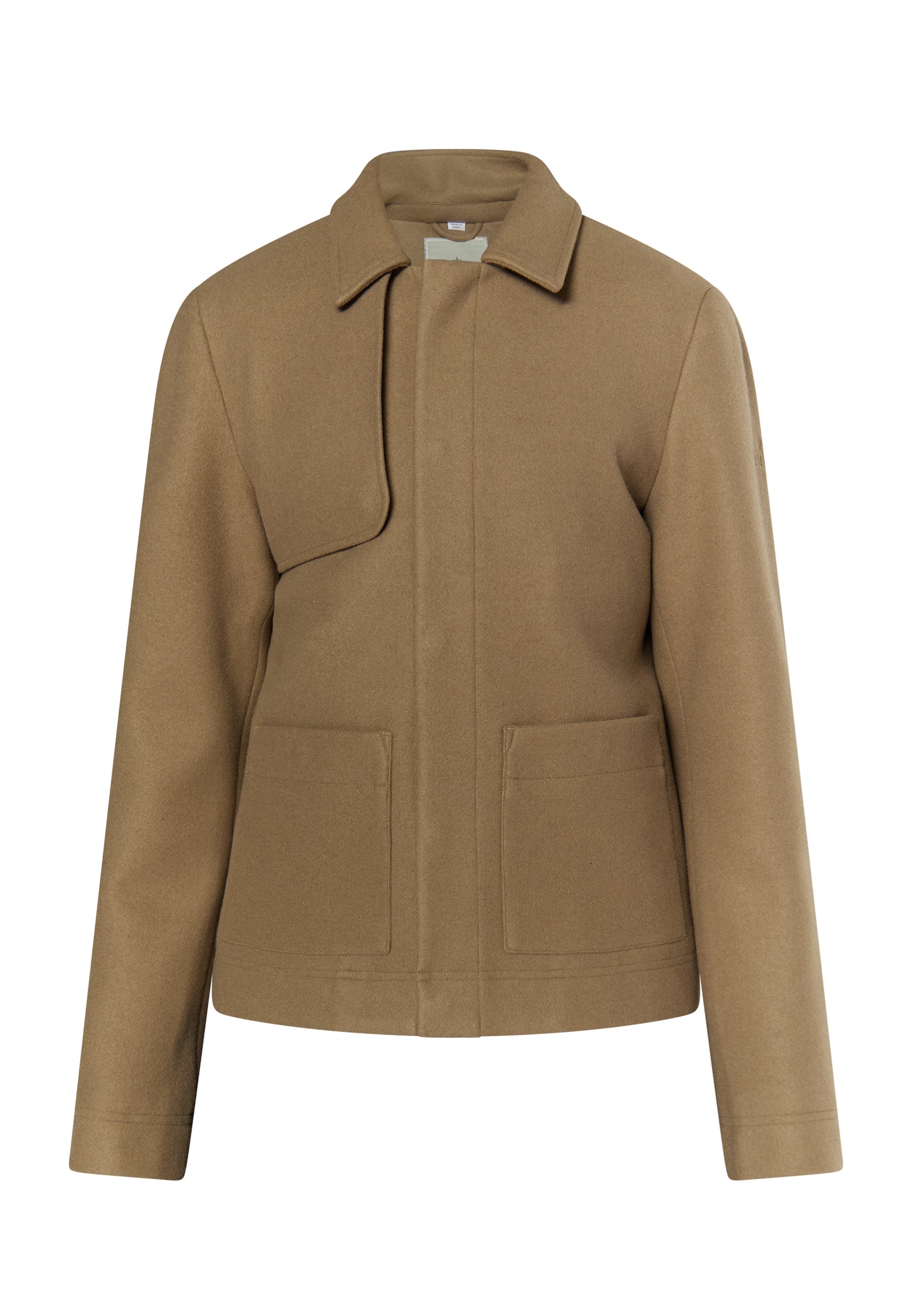 Übergangsjacke in Wolloptik