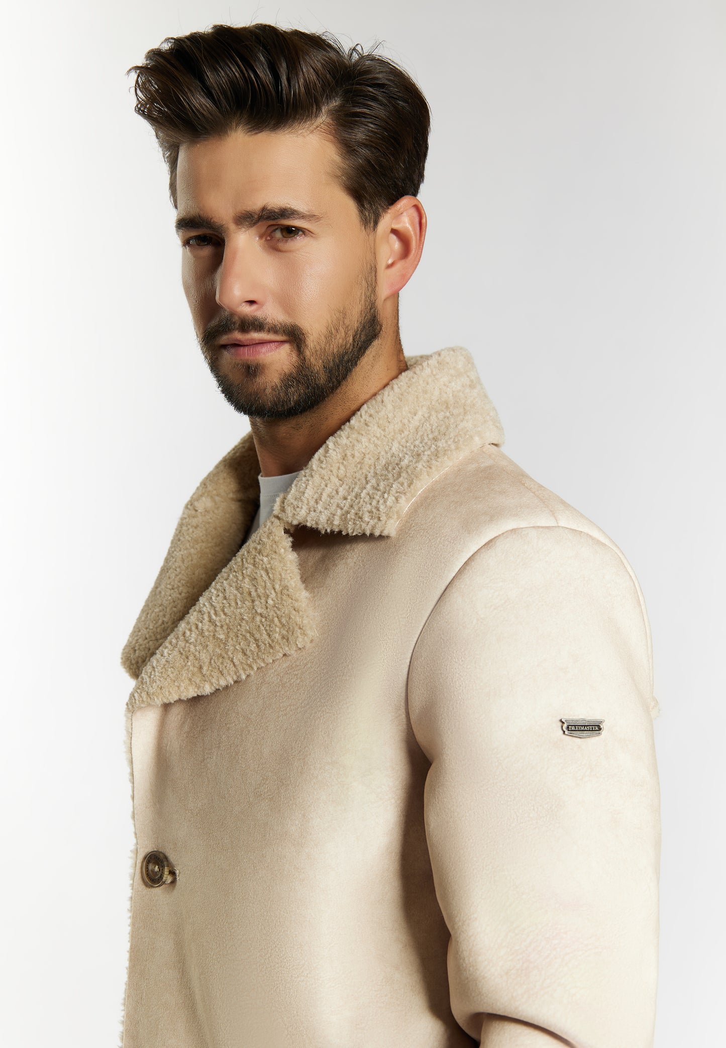 Übergangsjacke aus Fellimitat