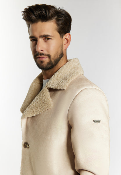 Übergangsjacke aus Fellimitat