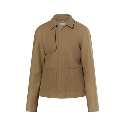Übergangsjacke in Wolloptik