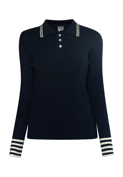 DreiMaster Maritim Damen-Strickpullover Grasland