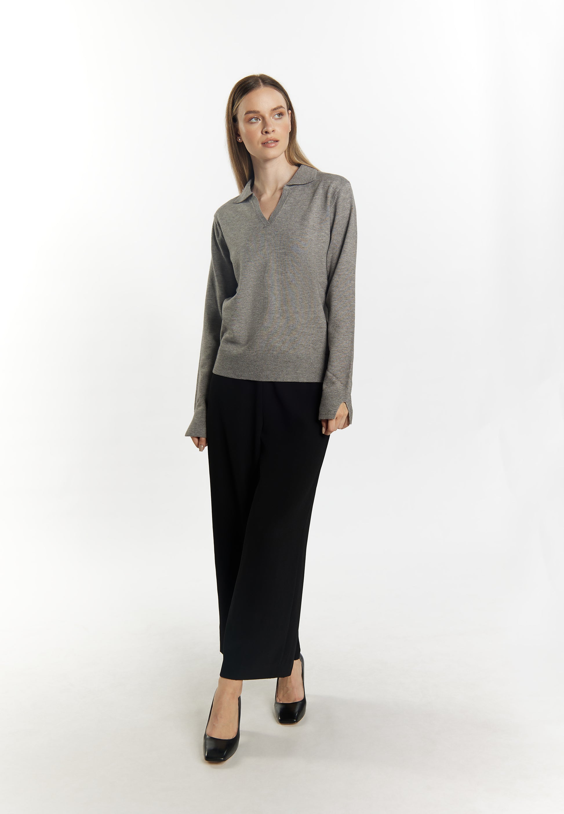 DreiMaster Klassik Damen Strickpullover