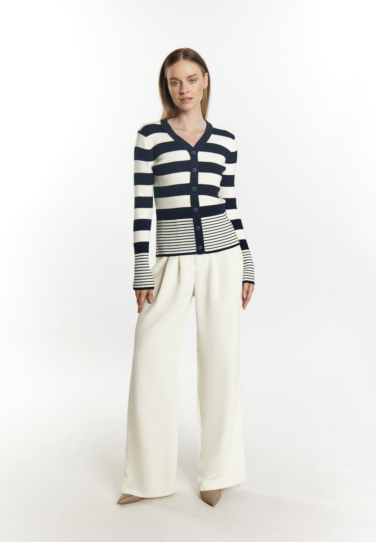 Dreimaster klasyczny damski kardigan