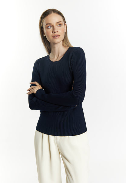 DreiMaster Klassik Kobiety sweter dzianinowy baradello