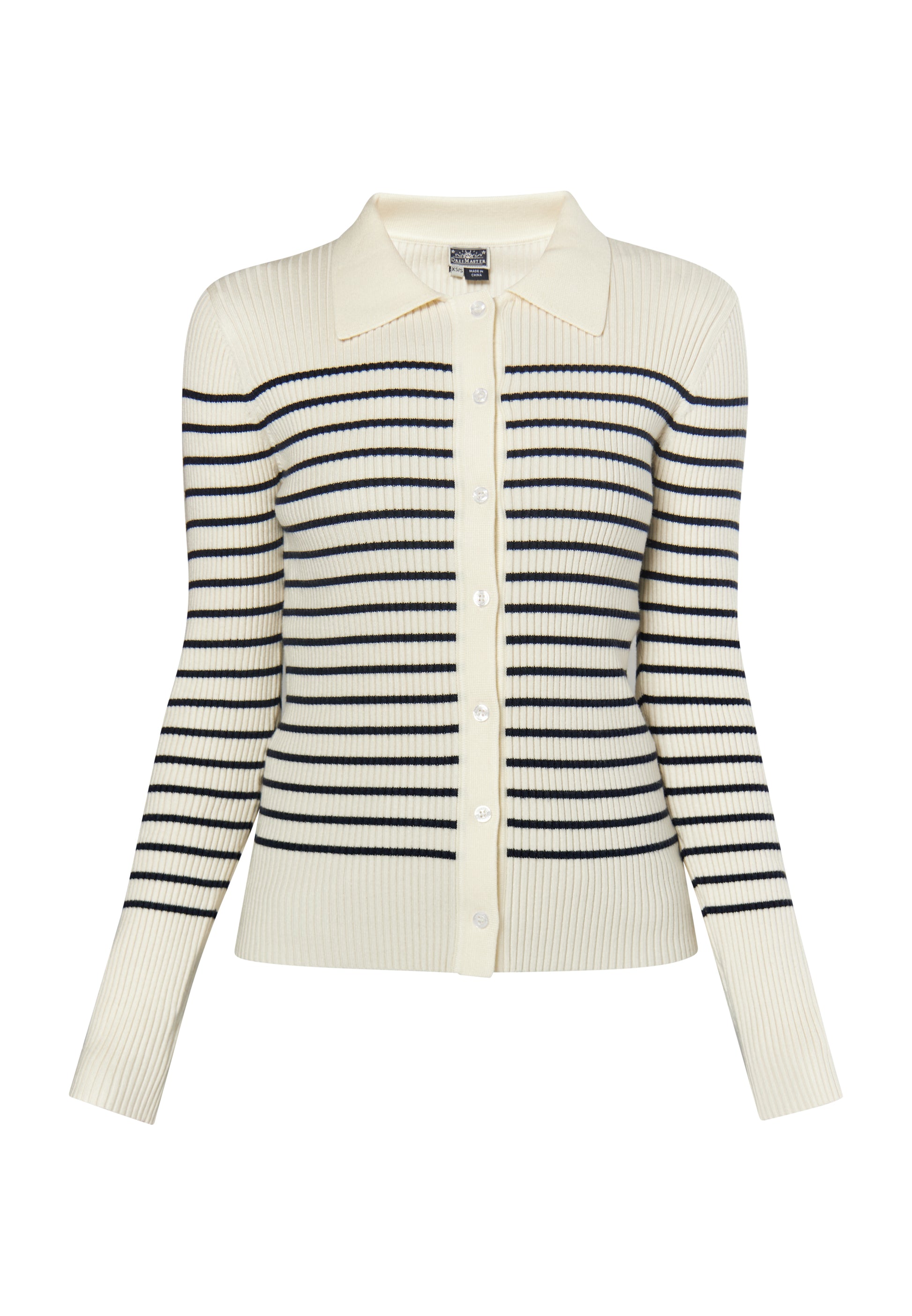 Dreimaster maritimer Damen-Cardigan