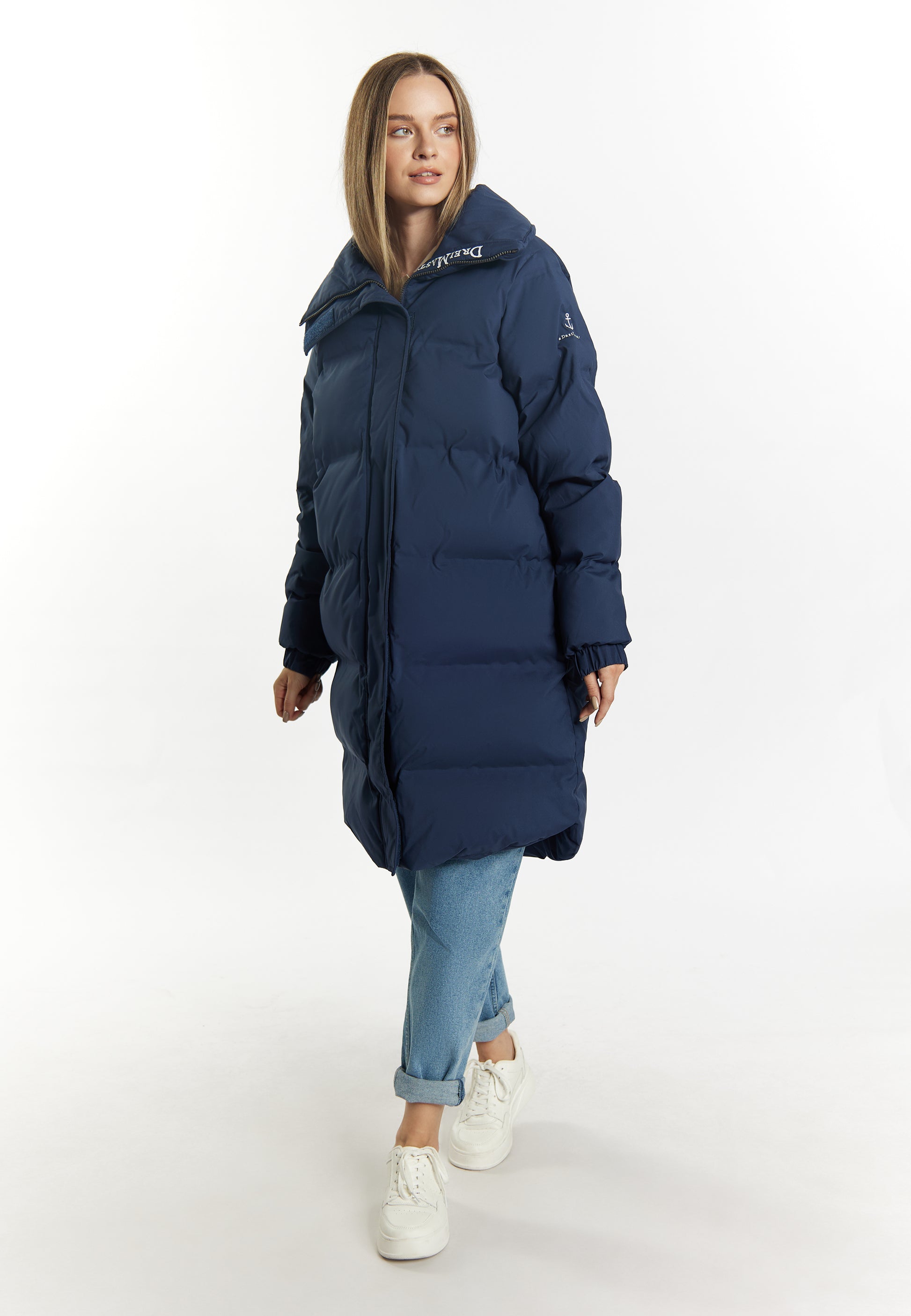 Wintermantel mit Wattierung