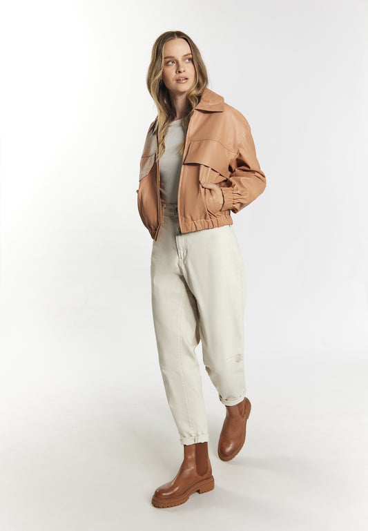 DreiMaster Vintage skórzana bluza dla Kobiety