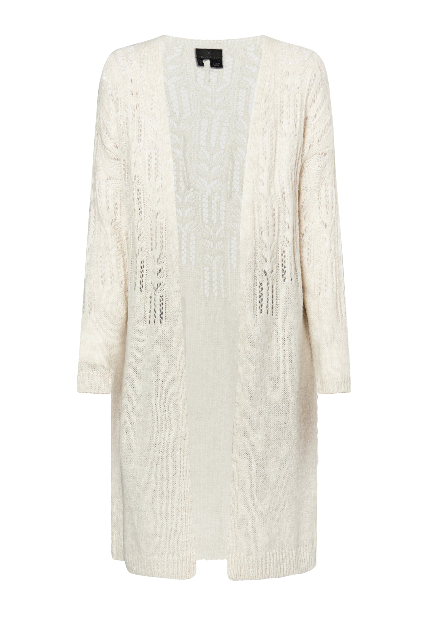 Dreimaster Klassik damski długi kardigan