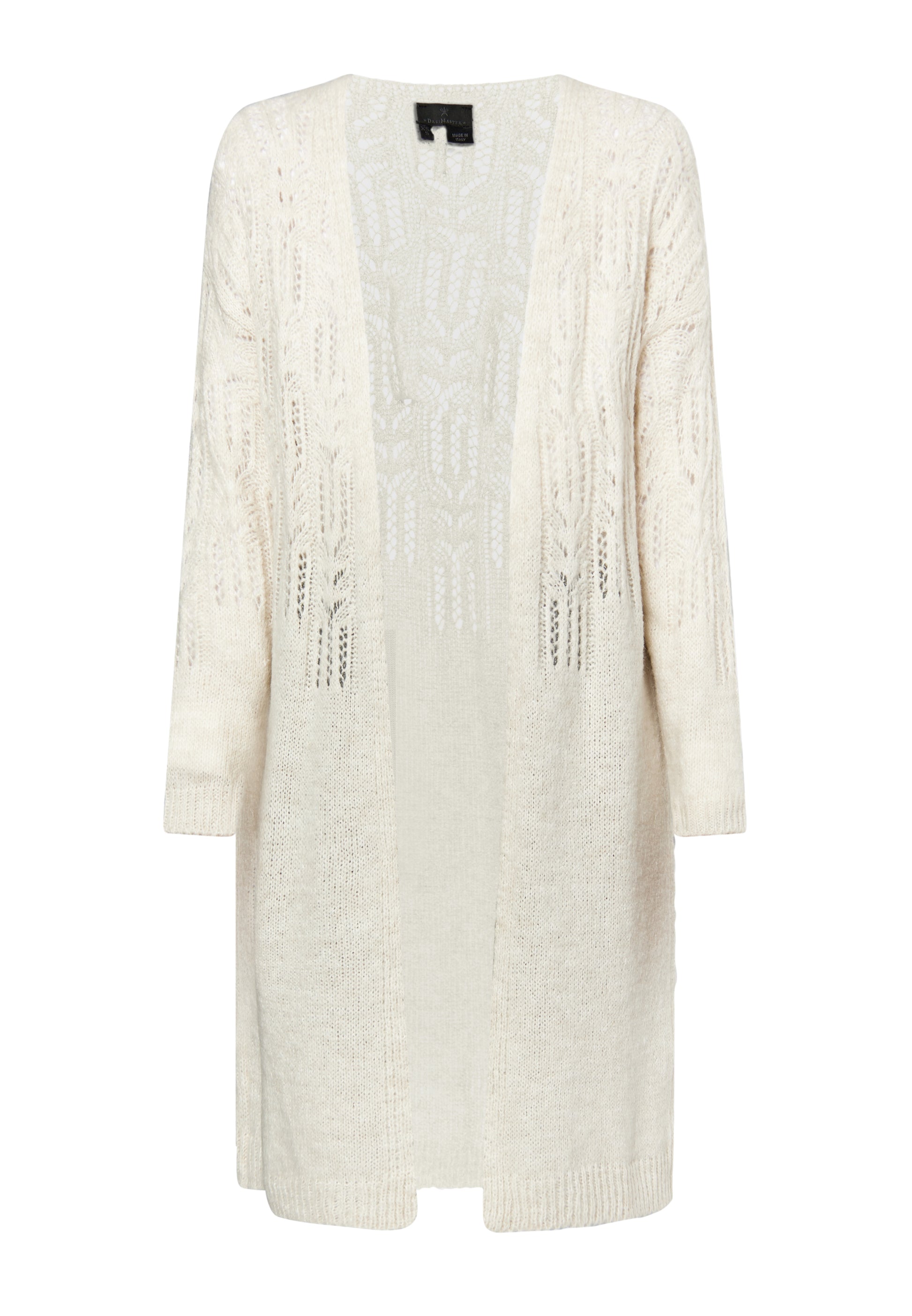 Dreimaster Klassik damski długi kardigan