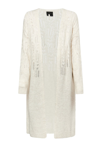 Dreimaster Klassik damski długi kardigan