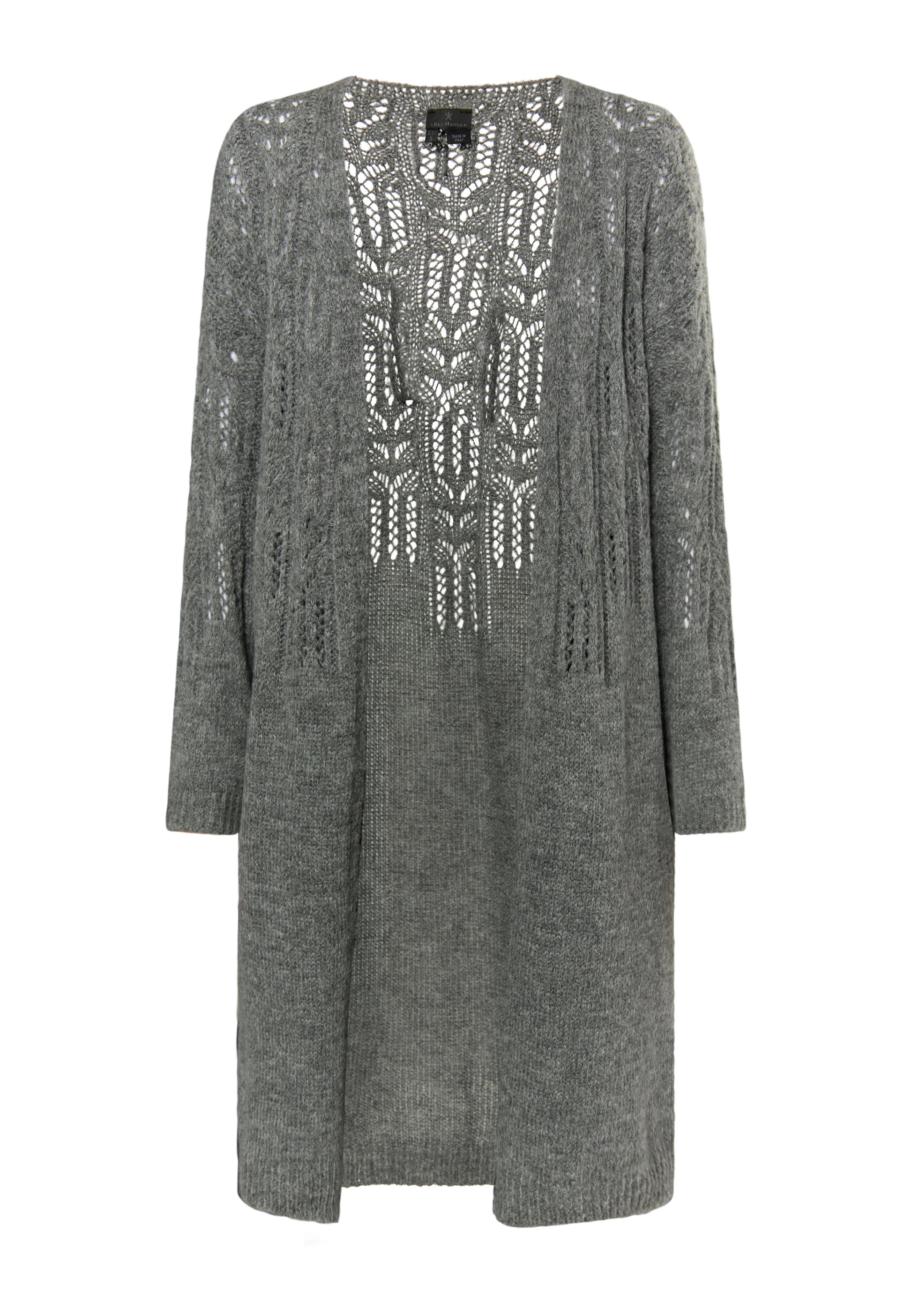 Dreimaster Klassik damski długi kardigan