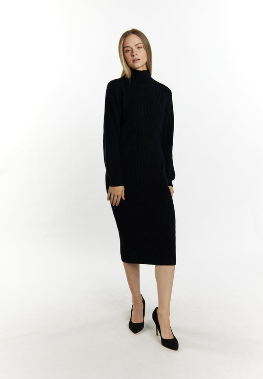 DreiMaster Klassik Damen-Strickkleid