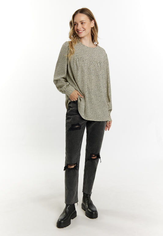 DreiMaster Vintage bluzka z długim rękawem damska