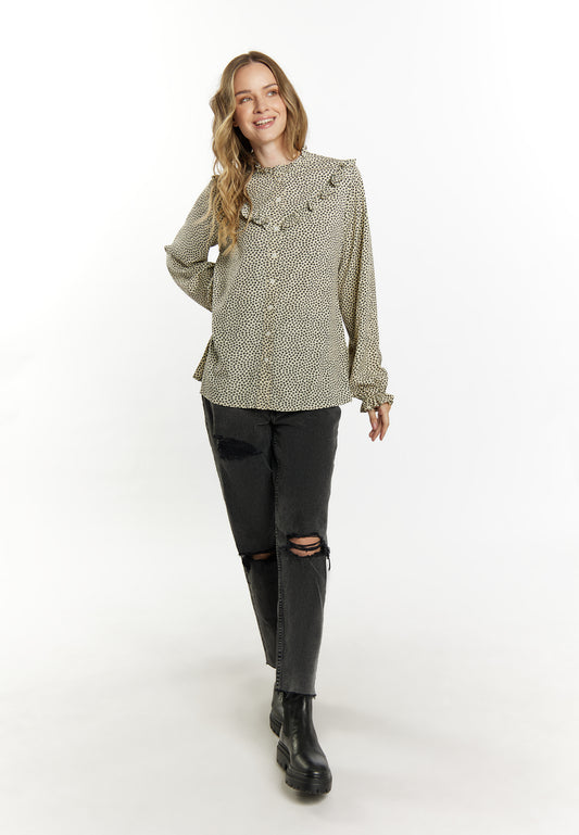 DreiMaster Vintage bluzka z długim rękawem damska