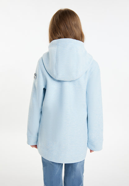 Strickfleece-Dufflecoat für Mädchen