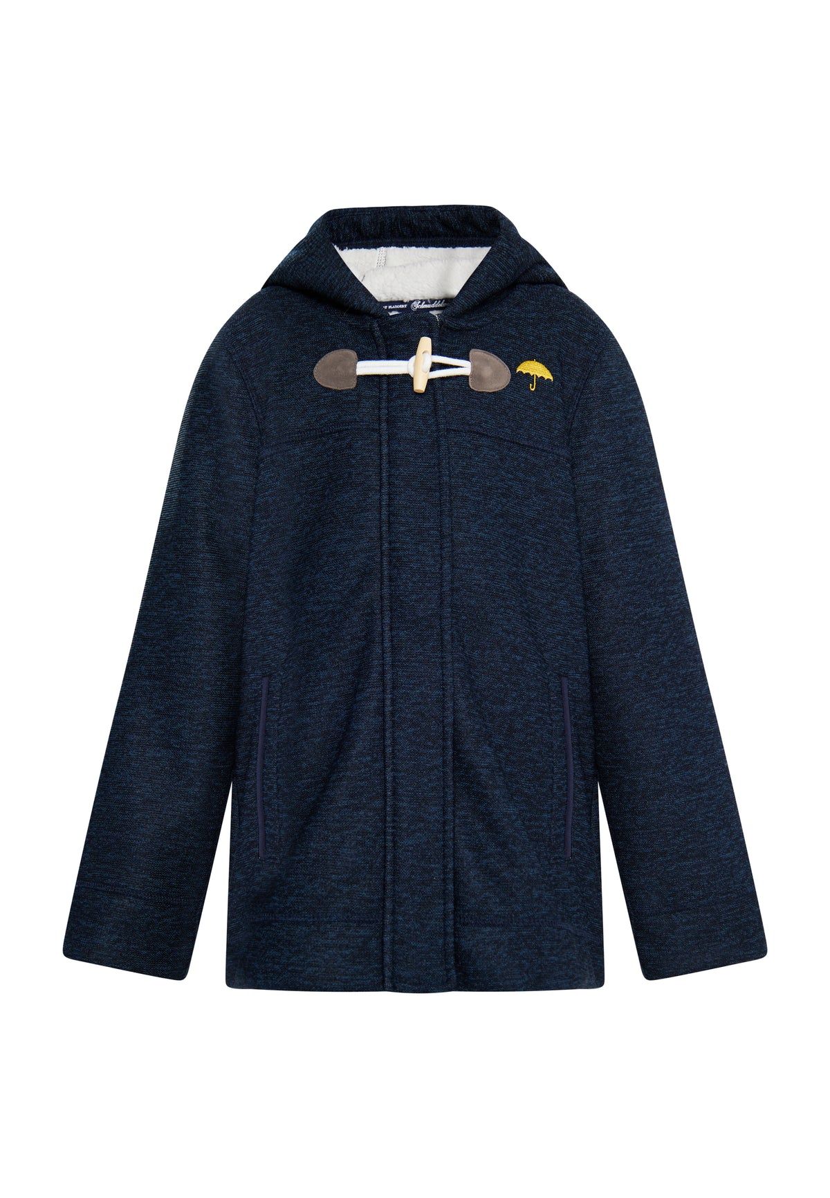 Schmuddelwedda Girls' Strickfleecedufflecoat für Mädchen