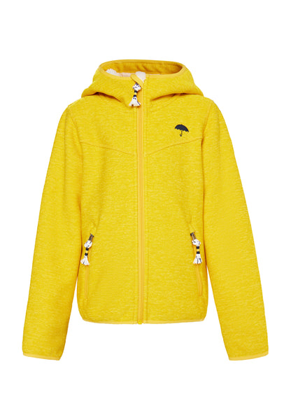 Strickfleeceblouson mit Teddyfutter