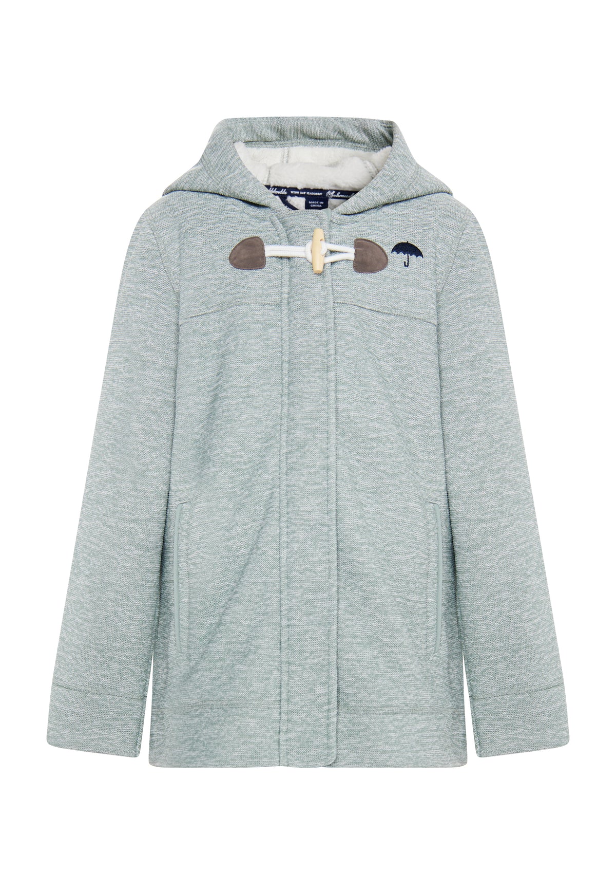 Schmuddelwedda Strickfleecedufflecoat für Mädchen