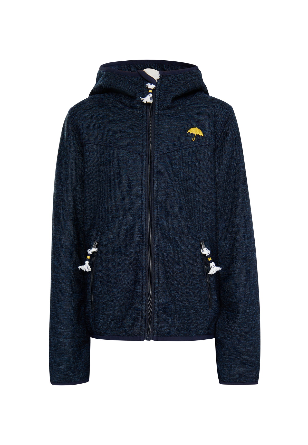 Schmuddelwedda Strickfleeceblouson mit Teddyfutter