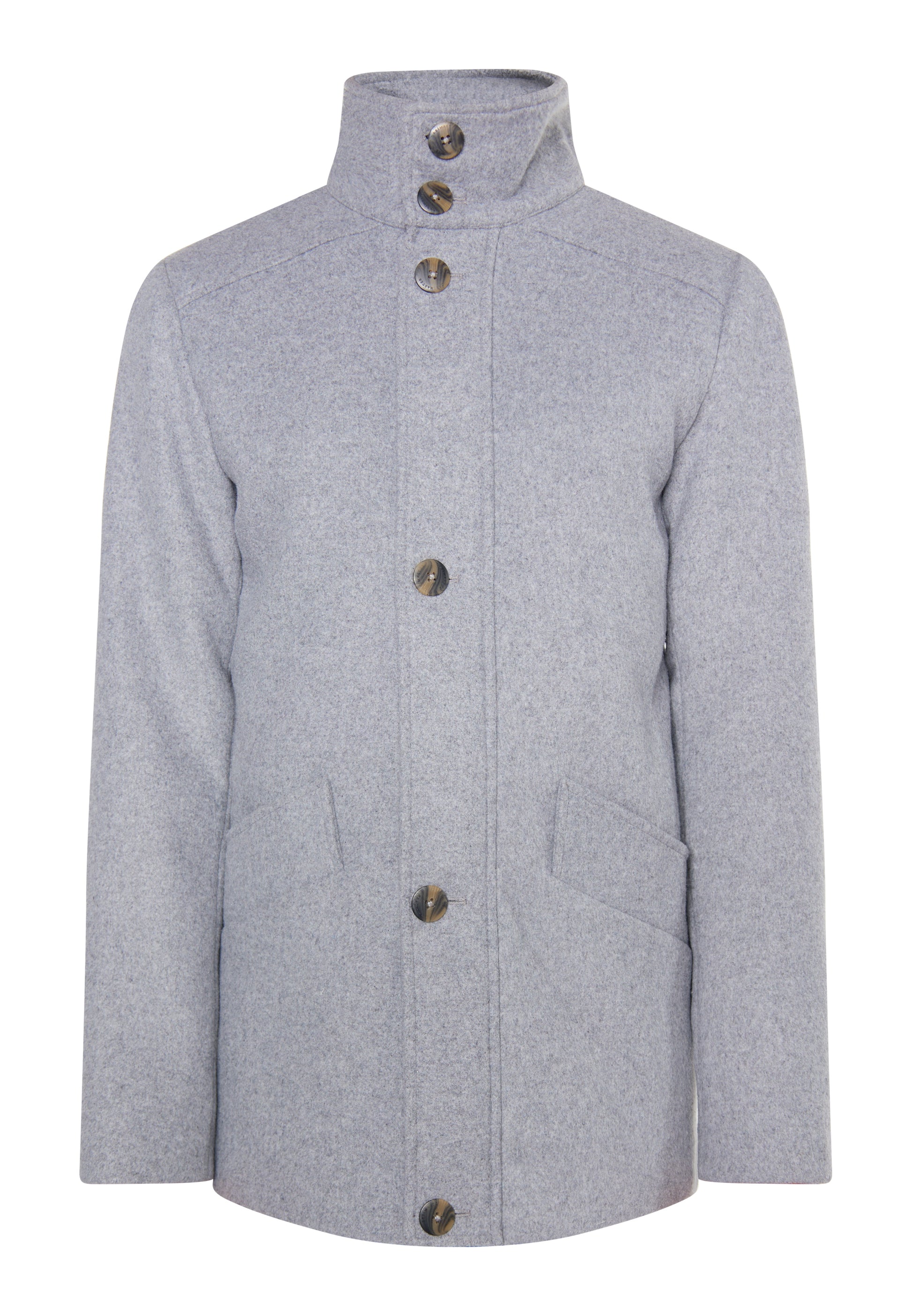 Übergangsjacke aus Wollgemisch
